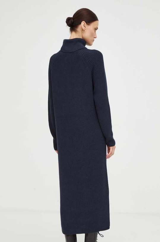 Ρούχα Βαμβακερό φόρεμα Marc O'Polo 309605967105 σκούρο μπλε