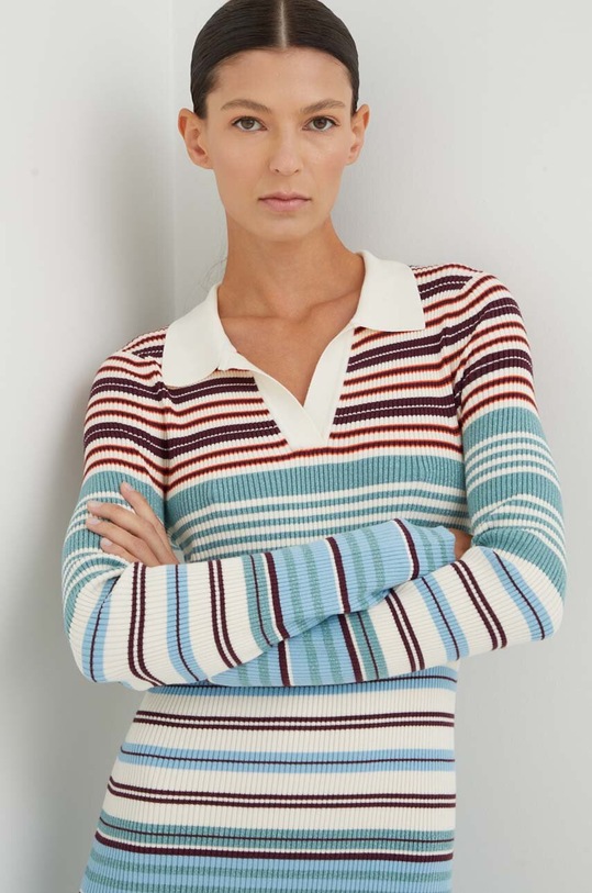 Marc O'Polo sukienka DENIM niebieski 348504667041