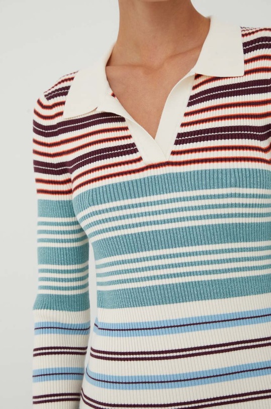 Marc O'Polo sukienka DENIM 348504667041 niebieski