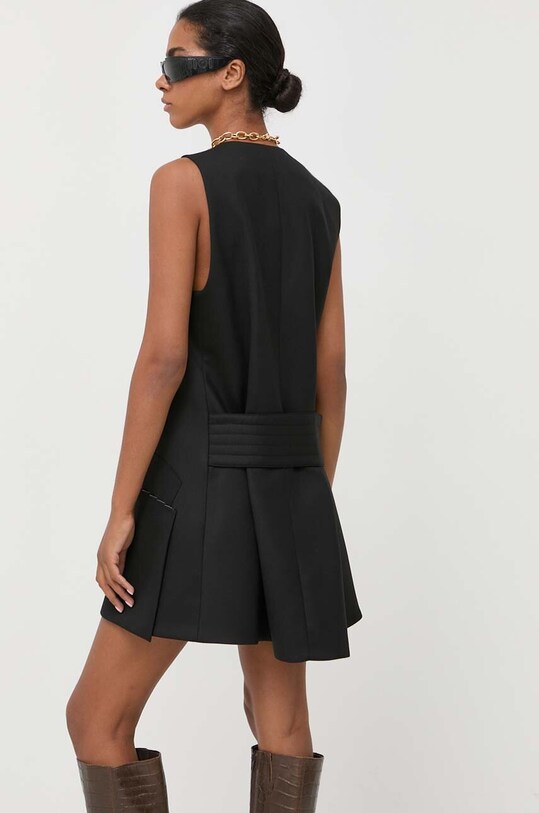 Одяг Сукня з домішкою вовни Victoria Beckham 1323WDR004819A чорний