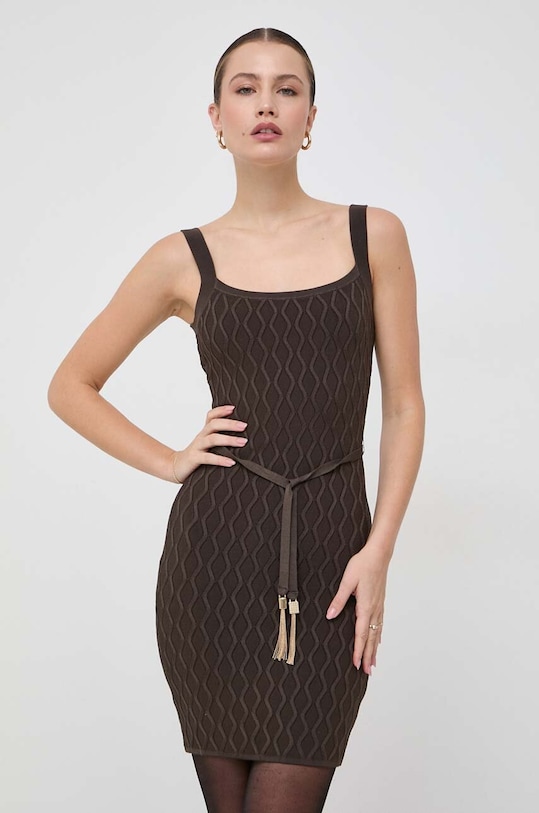 Odzież Guess sukienka W3BK06.Z2XY0 zielony