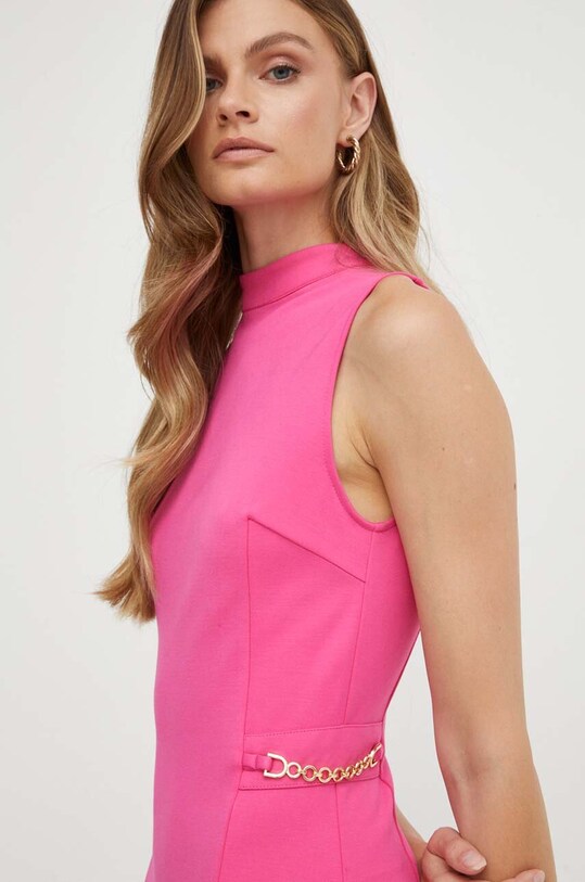 Guess sukienka różowy W3BK65.KBJP2