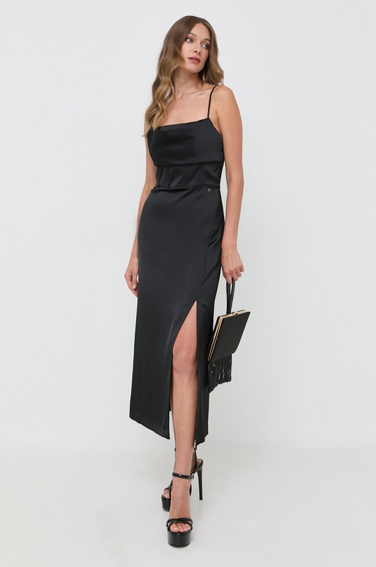 Guess sukienka W3BK82.WDEE2 czarny AW23