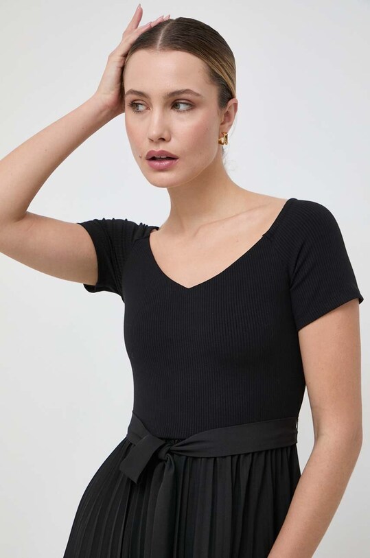 Šaty Guess TIANA černá W3BK68.WE6D2