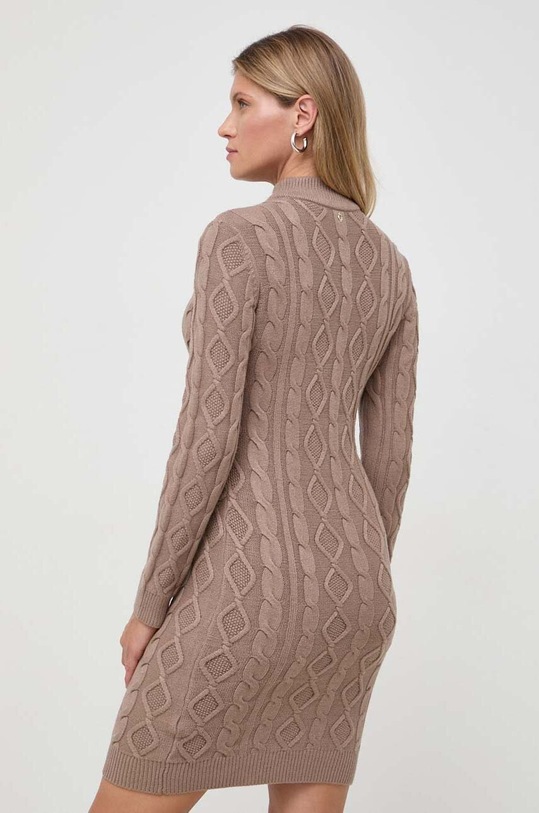 Odzież Guess sukienka W3BK18.Z3382 brązowy