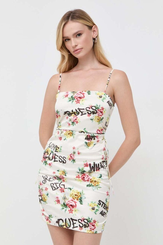 Платье Guess Guess x Banksy W3BK89.RD460 бежевый AW23