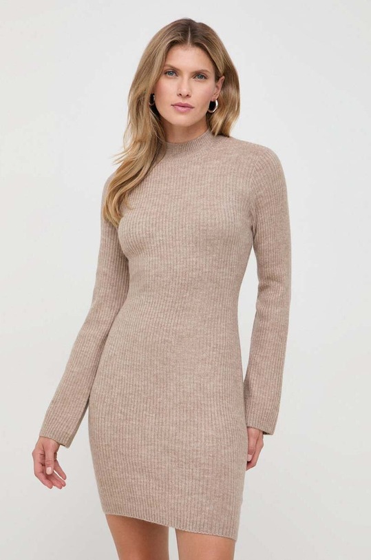 Guess sukienka casual beżowy W3BK0U.Z3B50