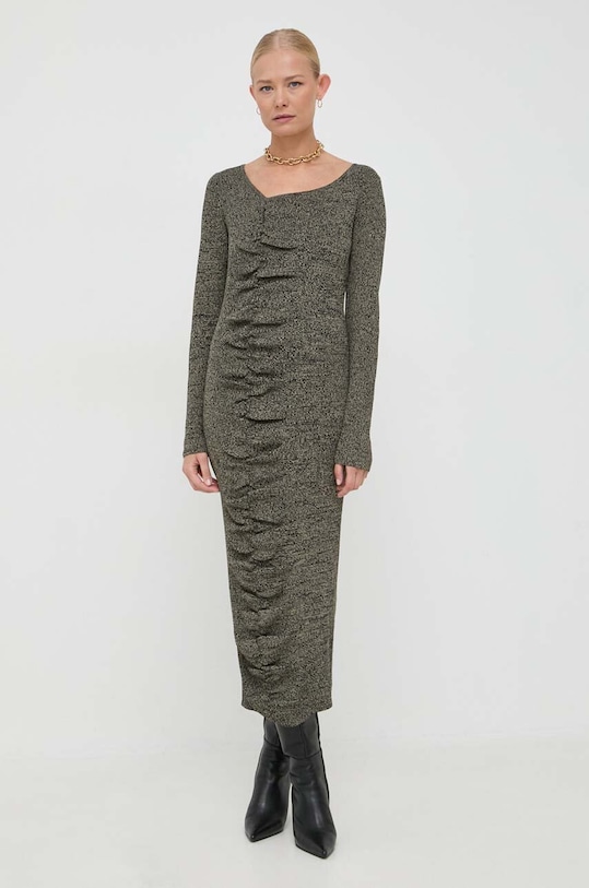 Notes du Nord sukienka casual zielony 13293