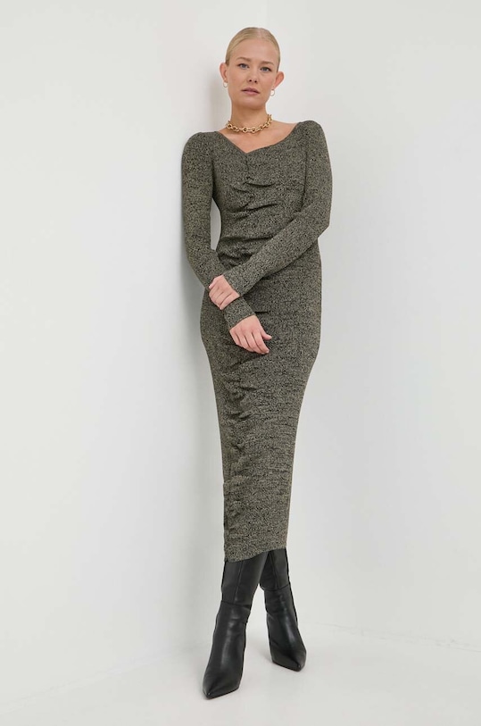 Notes du Nord sukienka 13293 zielony AW23