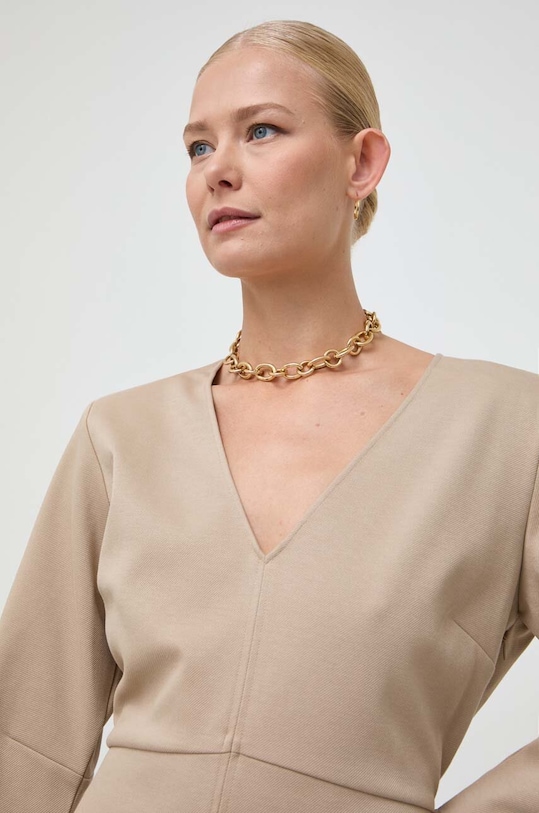 Notes du Nord sukienka beżowy 13345