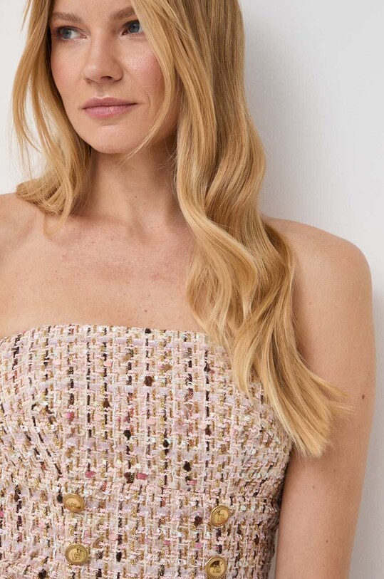 Luisa Spagnoli rochie din amestec de lana 540329 bej