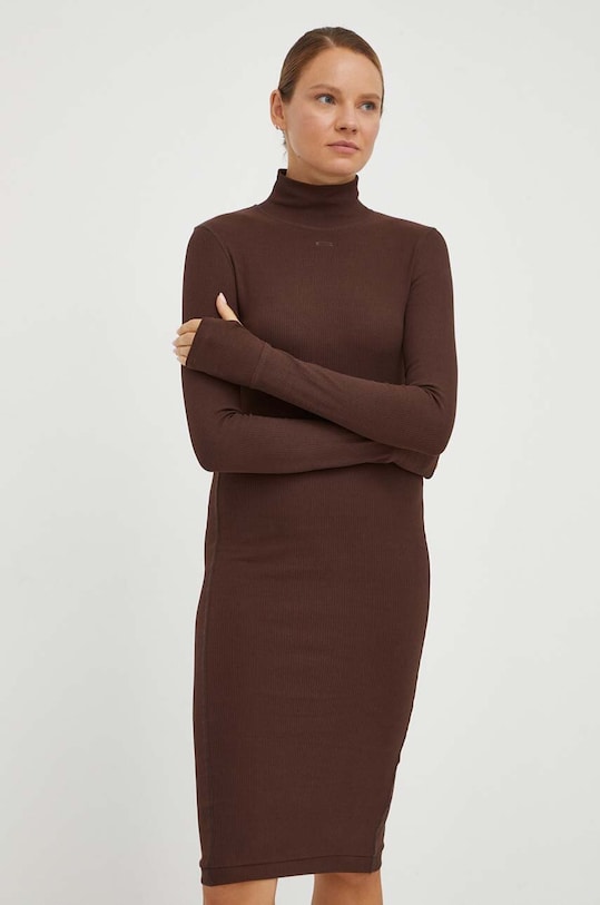G-Star rochie mini maro D23500.D493
