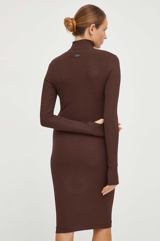 Odzież G-Star sukienka D23500.D493 brązowy