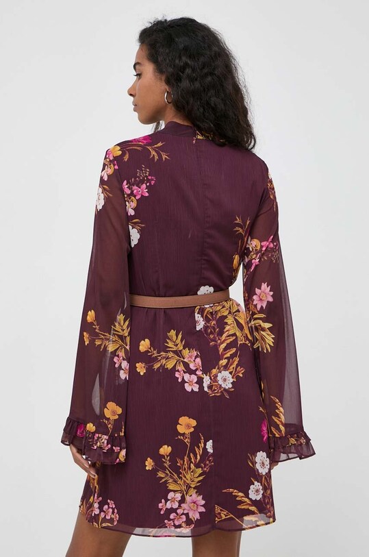Odzież Guess sukienka W3BK75.WDW52 bordowy