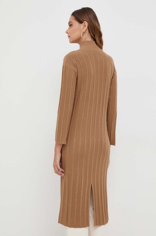 Ρούχα Μάλλινο φόρεμα Max Mara Leisure 2333260136600 καφέ