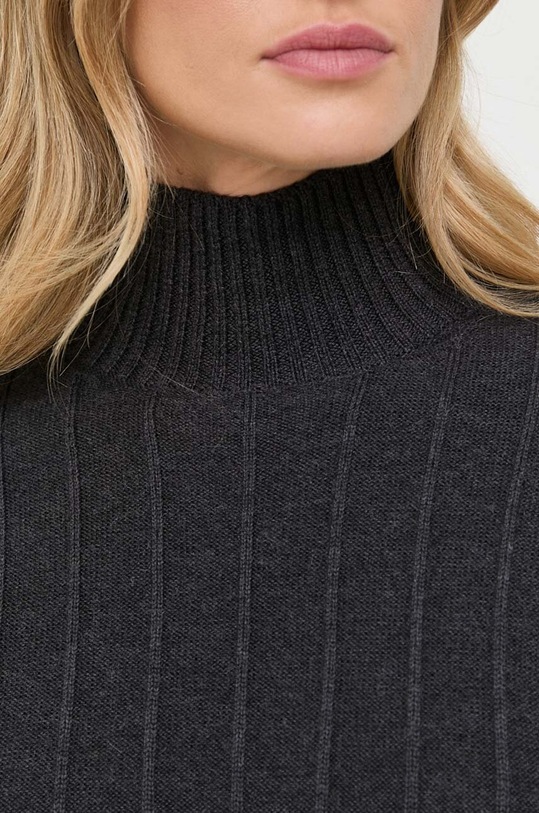 Μάλλινο φόρεμα Max Mara Leisure 2333260136600 γκρί