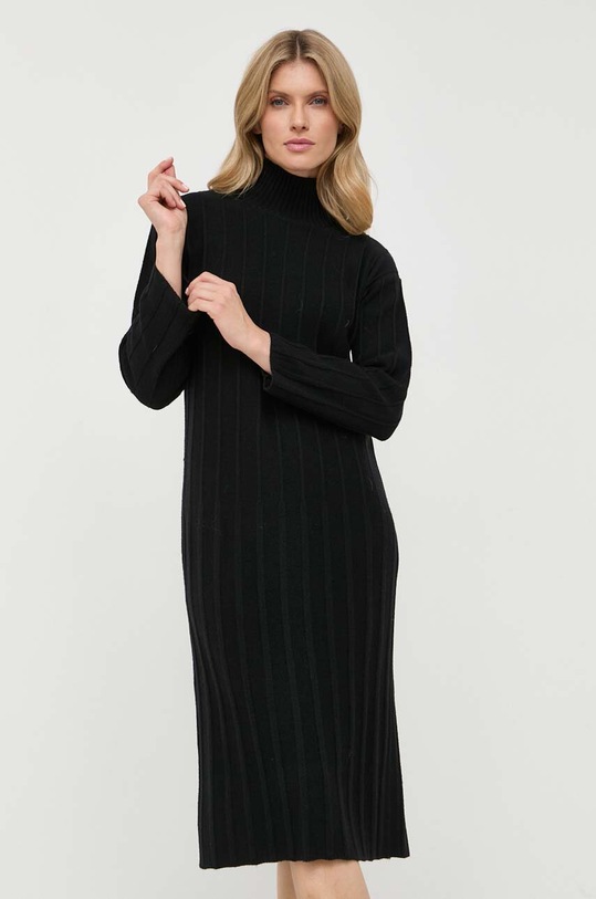 Îmbrăcăminte Max Mara Leisure rochie din lana 2333260136600 negru