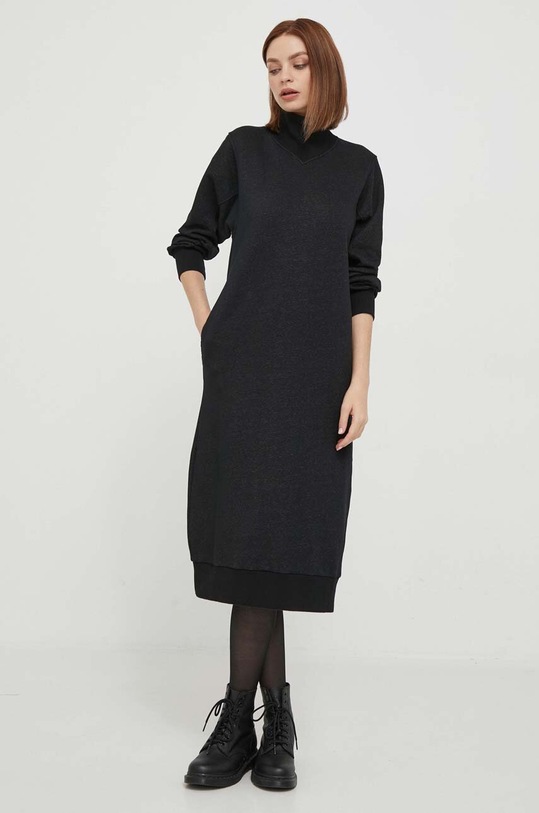 Φόρεμα Deha D93419.10009 μαύρο AW23