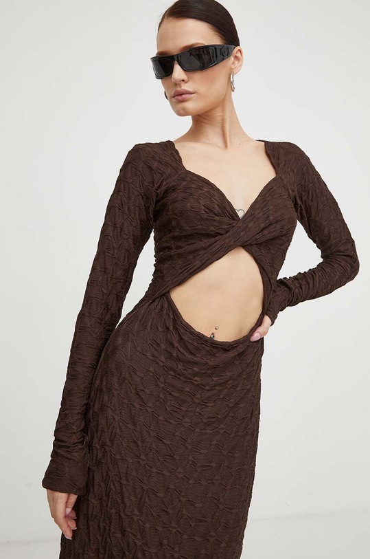 Obleka Résumé rjava 18751032