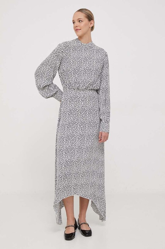 Платье United Colors of Benetton узор голубой 43UEDV060.71J