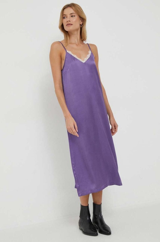 Ночная рубашка United Colors of Benetton 4KO13C002.0V7 фиолетовой AW23