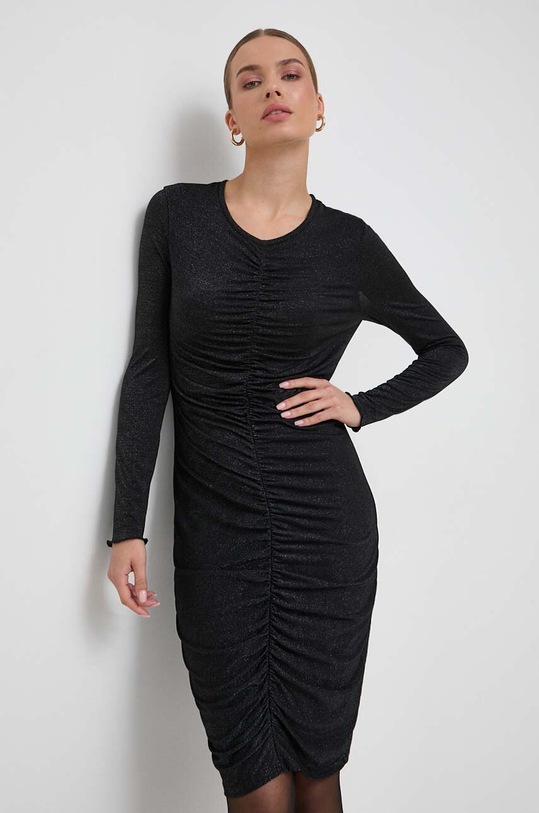 Šaty Boss Orange BOSS ORANGE 50504236 čierna AW23