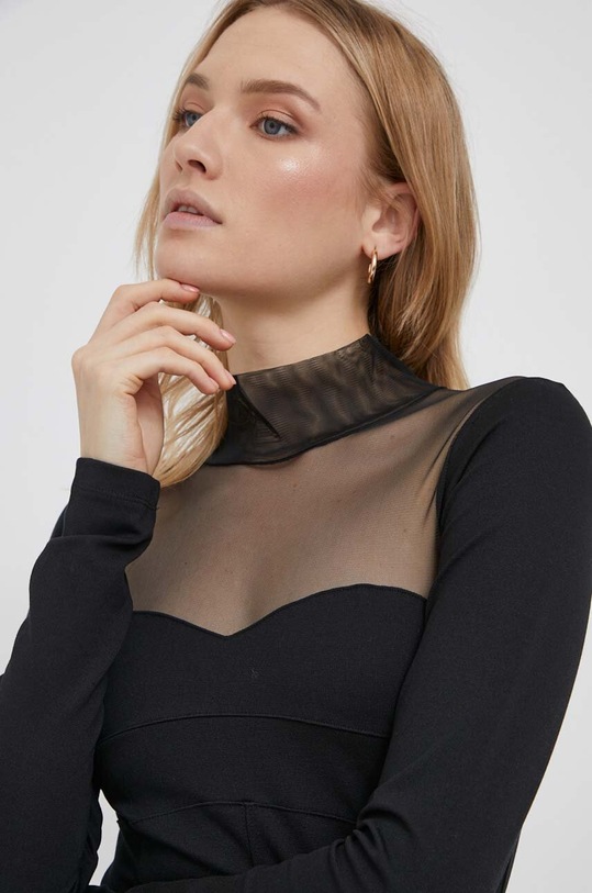 Φόρεμα Sisley μαύρο 4V3CLV04F.100