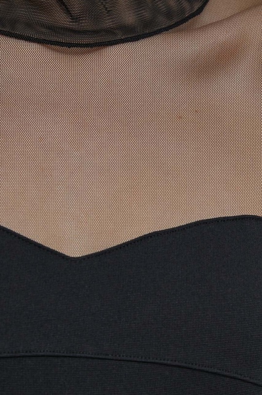 Φόρεμα Sisley 4V3CLV04F.100 μαύρο