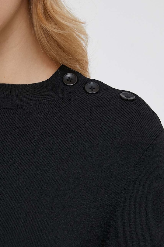 Sisley sukienka 11APMV00I.100 czarny