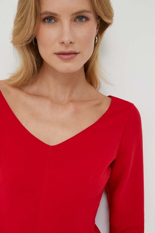 Sisley rochie rosu 43Q3LV04P.0F1