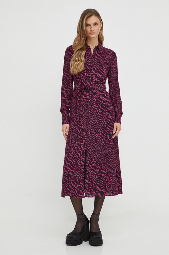 Šaty Pinko 100909.A19Q ružová AW23