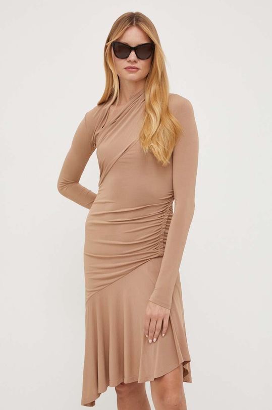 Šaty Pinko 102488.A1BQ béžová AW23