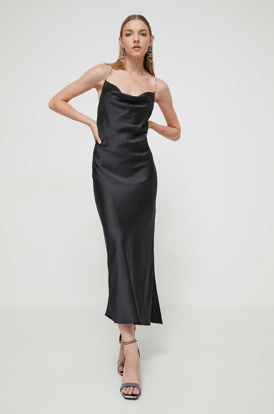 Haljina HUGO 50500060 crna AW23