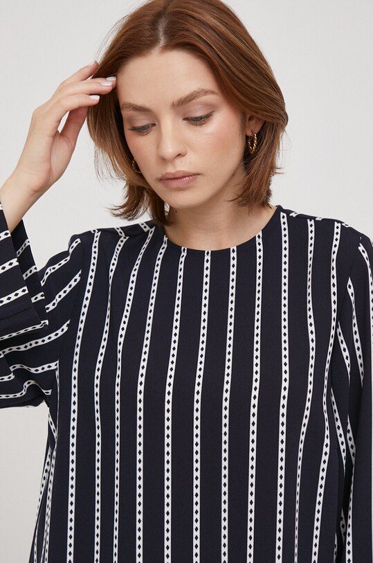 Šaty Tommy Hilfiger tmavomodrá WW0WW39965