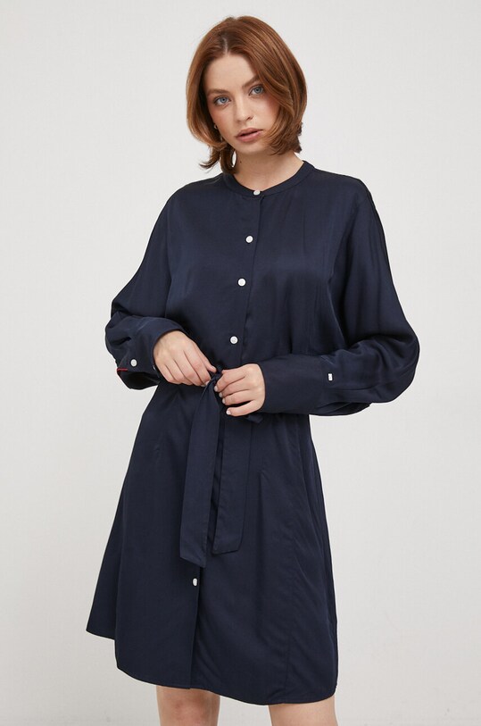 Платье Tommy Hilfiger WW0WW40245 тёмно-синий AW23
