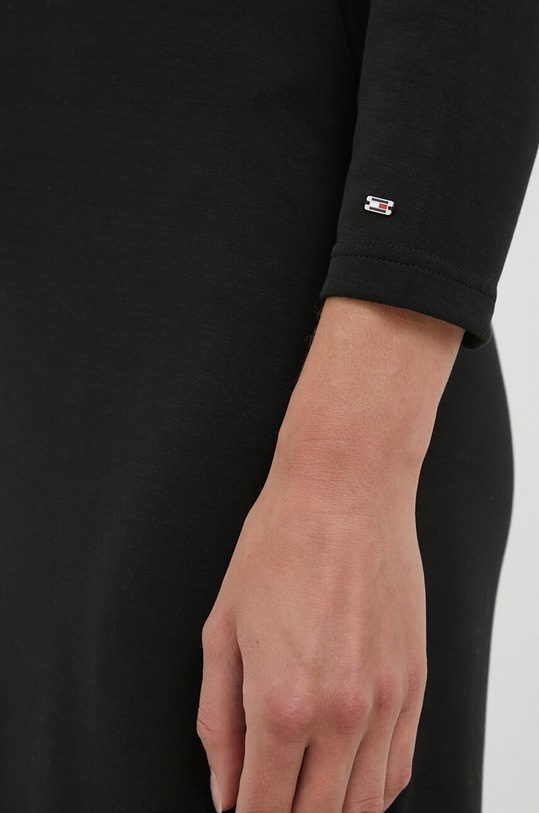 Φόρεμα Tommy Hilfiger WW0WW40290 μαύρο