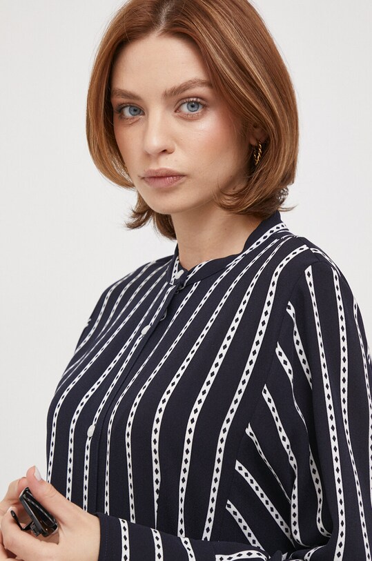 Šaty Tommy Hilfiger námořnická modř WW0WW40365