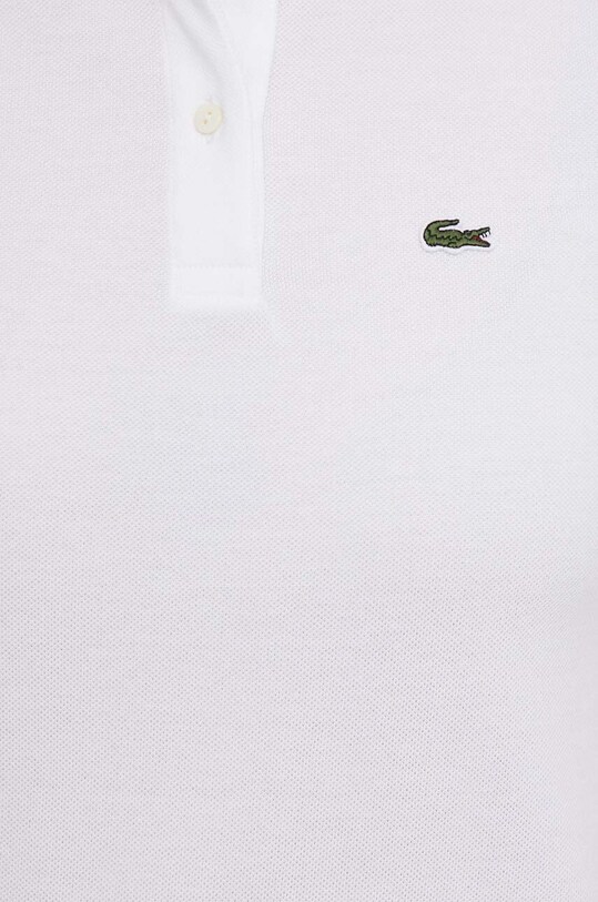 Lacoste sukienka bawełniana EF7767 biały