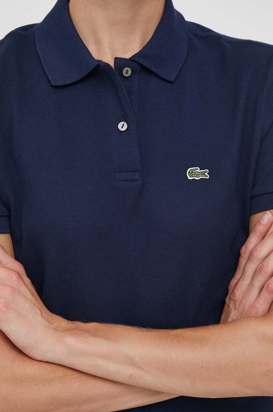 Lacoste vestito in cotone EF7767 blu navy