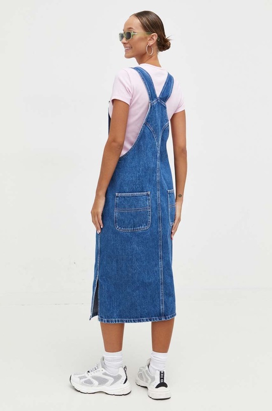Tommy Jeans sukienka jeansowa DW0DW16721 niebieski AW23