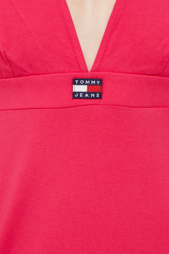 Šaty Tommy Jeans DW0DW16484 růžová