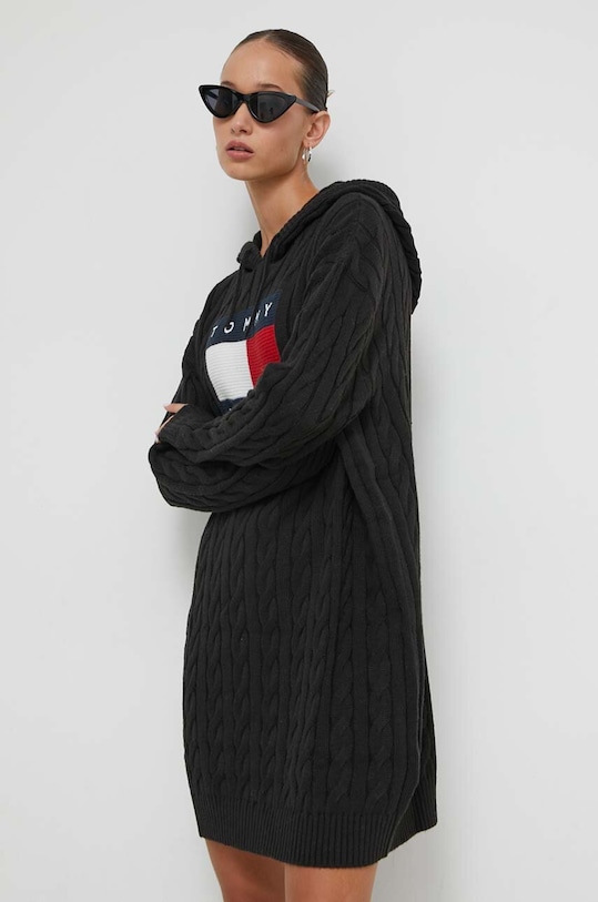 Φόρεμα Tommy Jeans DW0DW16486 μαύρο AW23