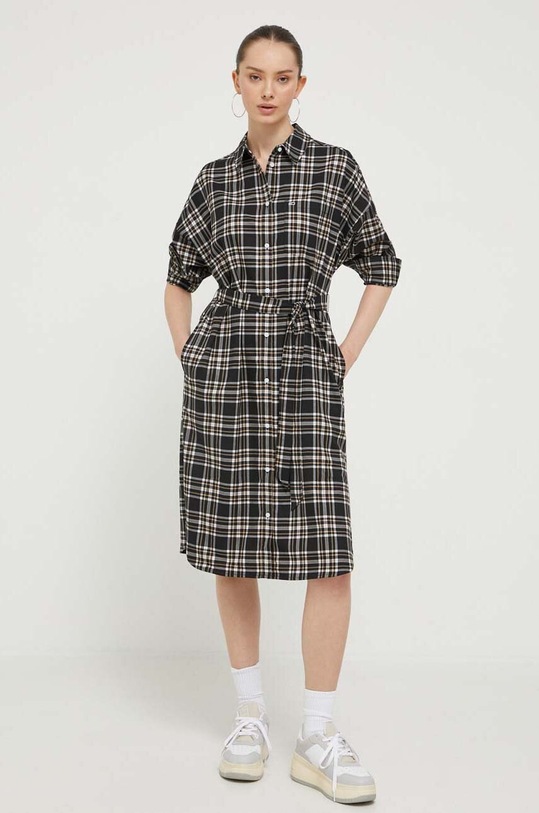 Tommy Jeans sukienka casual czarny DW0DW16850