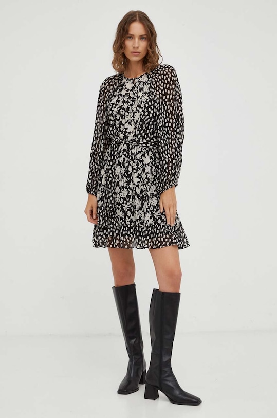 BA&SH ruha hosszú fekete 1H23FION