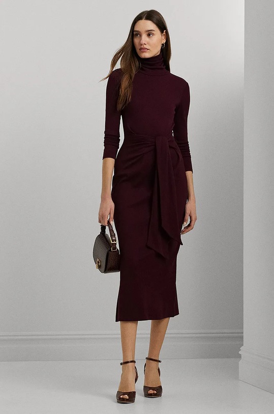 Сукня Lauren Ralph Lauren casual бордо 250918980