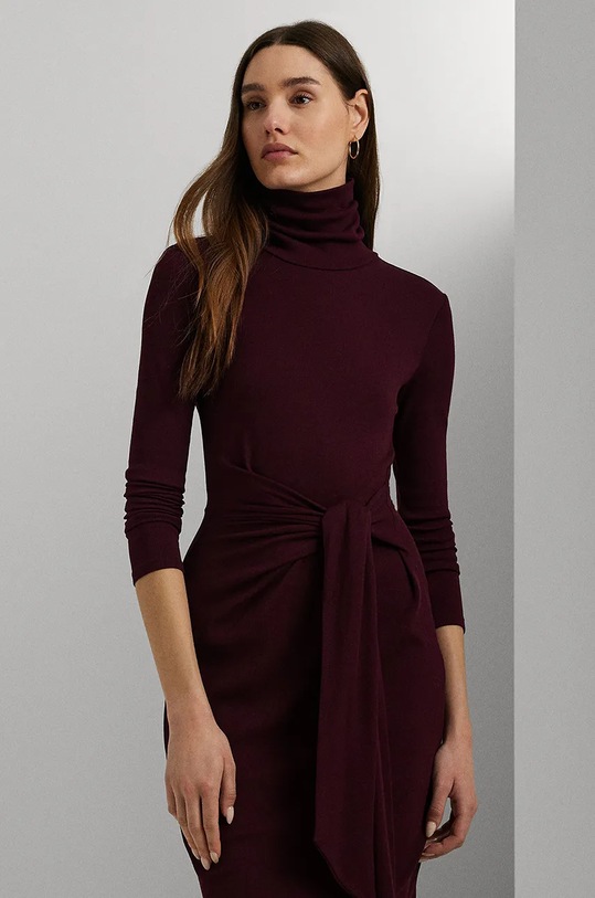 Одяг Сукня Lauren Ralph Lauren 250918980 бордо