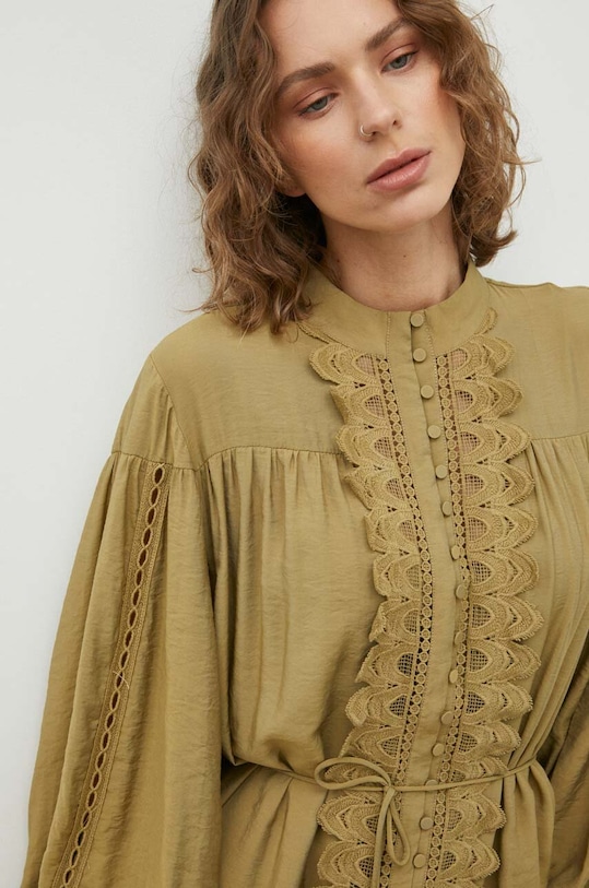 Šaty Bruuns Bazaar Rasebay BBW3388 zelená