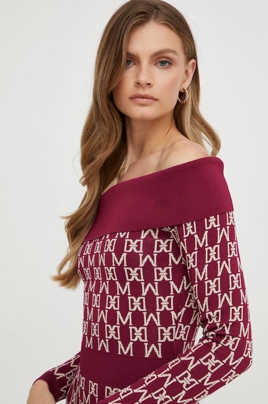 Φόρεμα Marciano Guess μπορντό 3BGK0F.5751Z