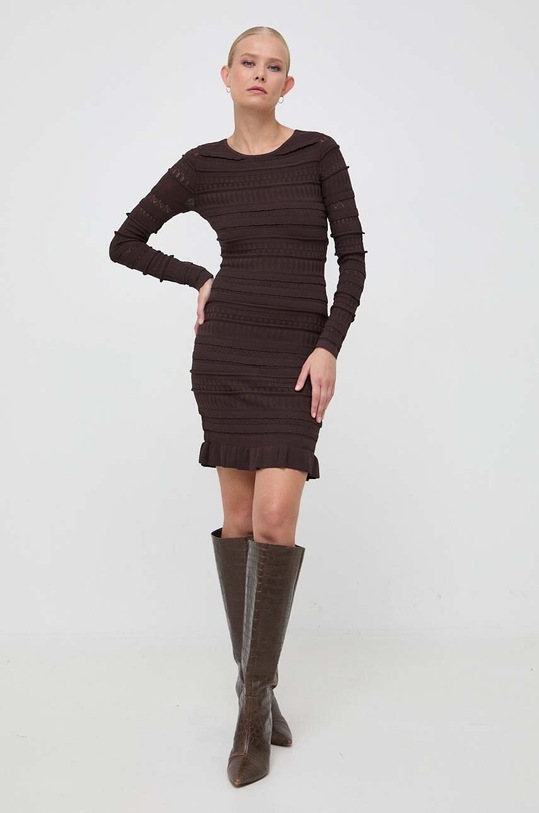 Šaty Marciano Guess 3BGK0I.5736Z hnedá AW23