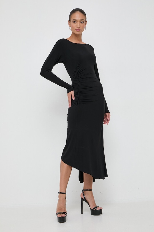 Odzież Patrizia Pepe sukienka 2A2626.J113 czarny